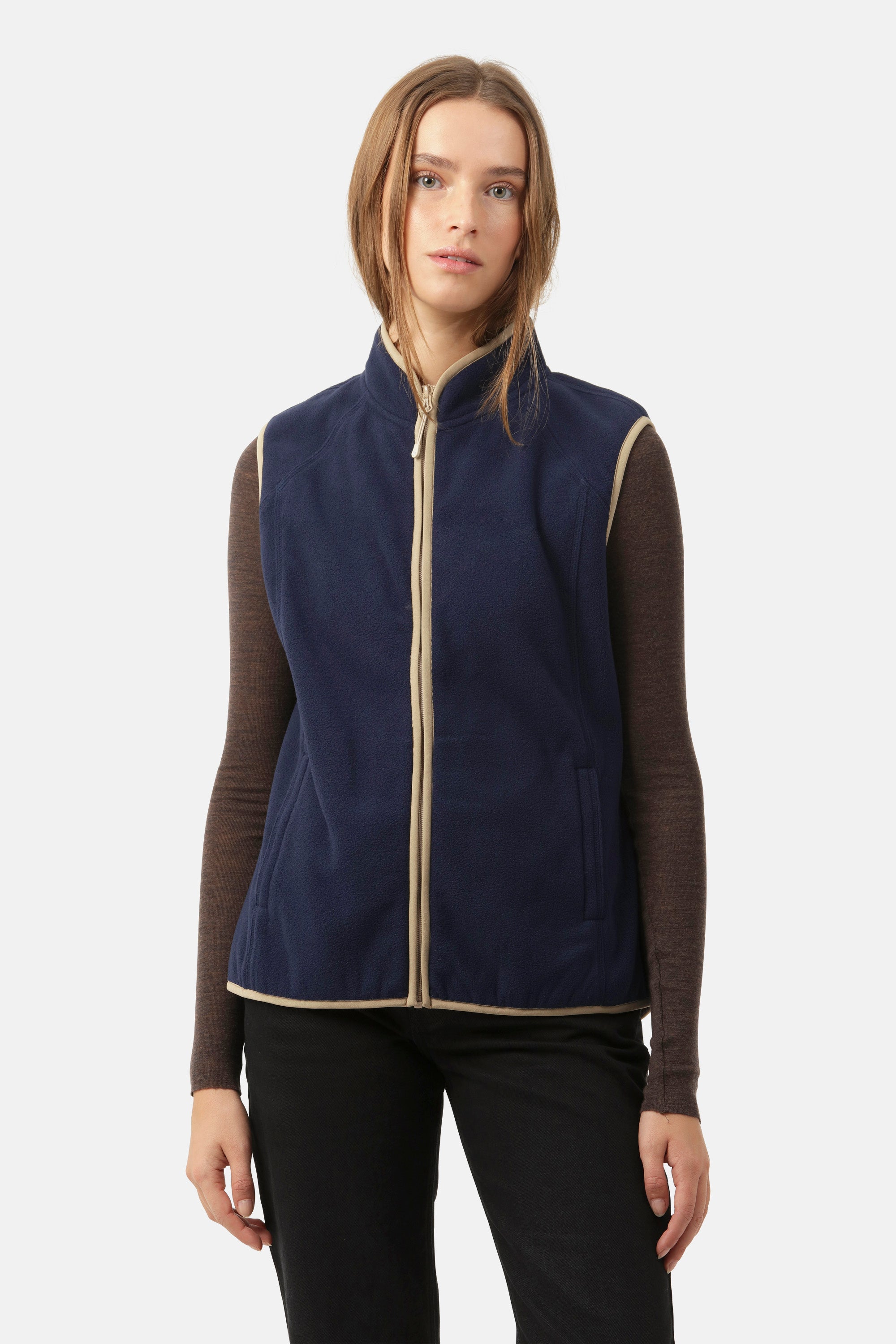 Ilse Jacobsen Hornbæk Outerwear Fleece Vest Vest 600 Navy